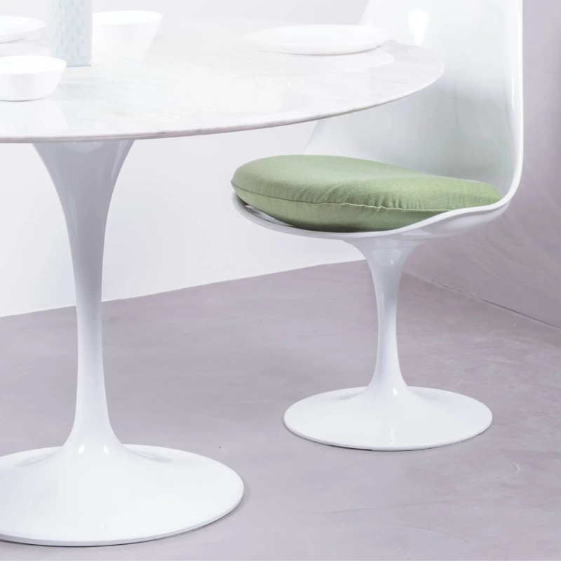 Inspiration Design table Tulip 120Ø in Carrara Marble - Mueble Design