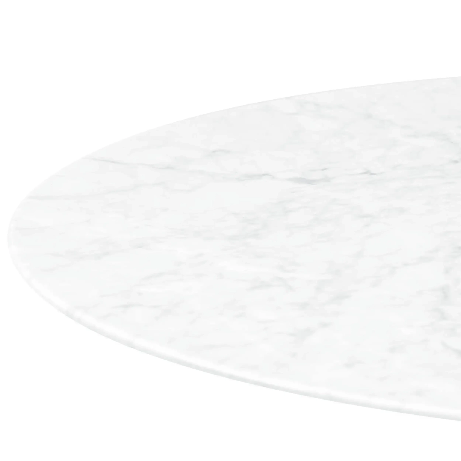 Stół do jadalni Inspiration Tulip z marmuru Carrara 120 cm - designerskie meble