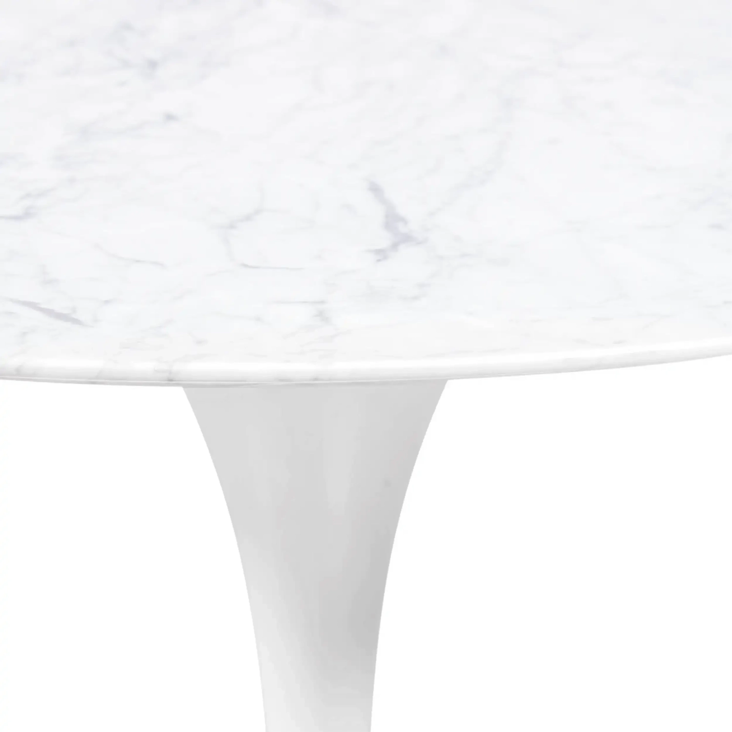 Inspiration Design table Tulip 120Ø in Carrara Marble - Mueble Design