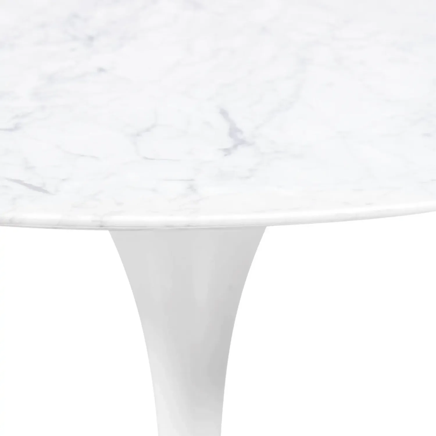 Inspiration Tulpan Matbord i Carrara Marmor 120cm - Designmöbler