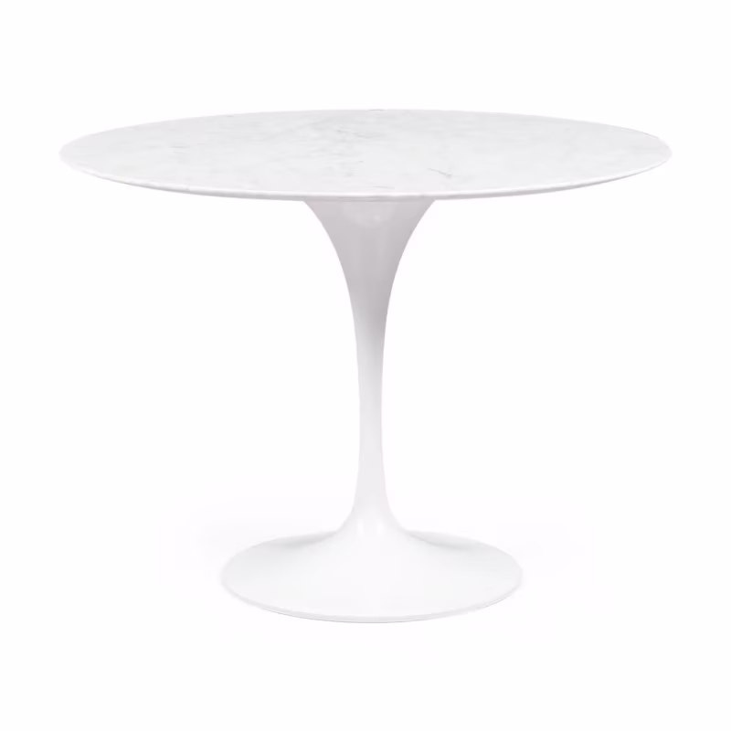 Inspiration Design table Tulip 100Ø in Carrara Marble - Mueble Design