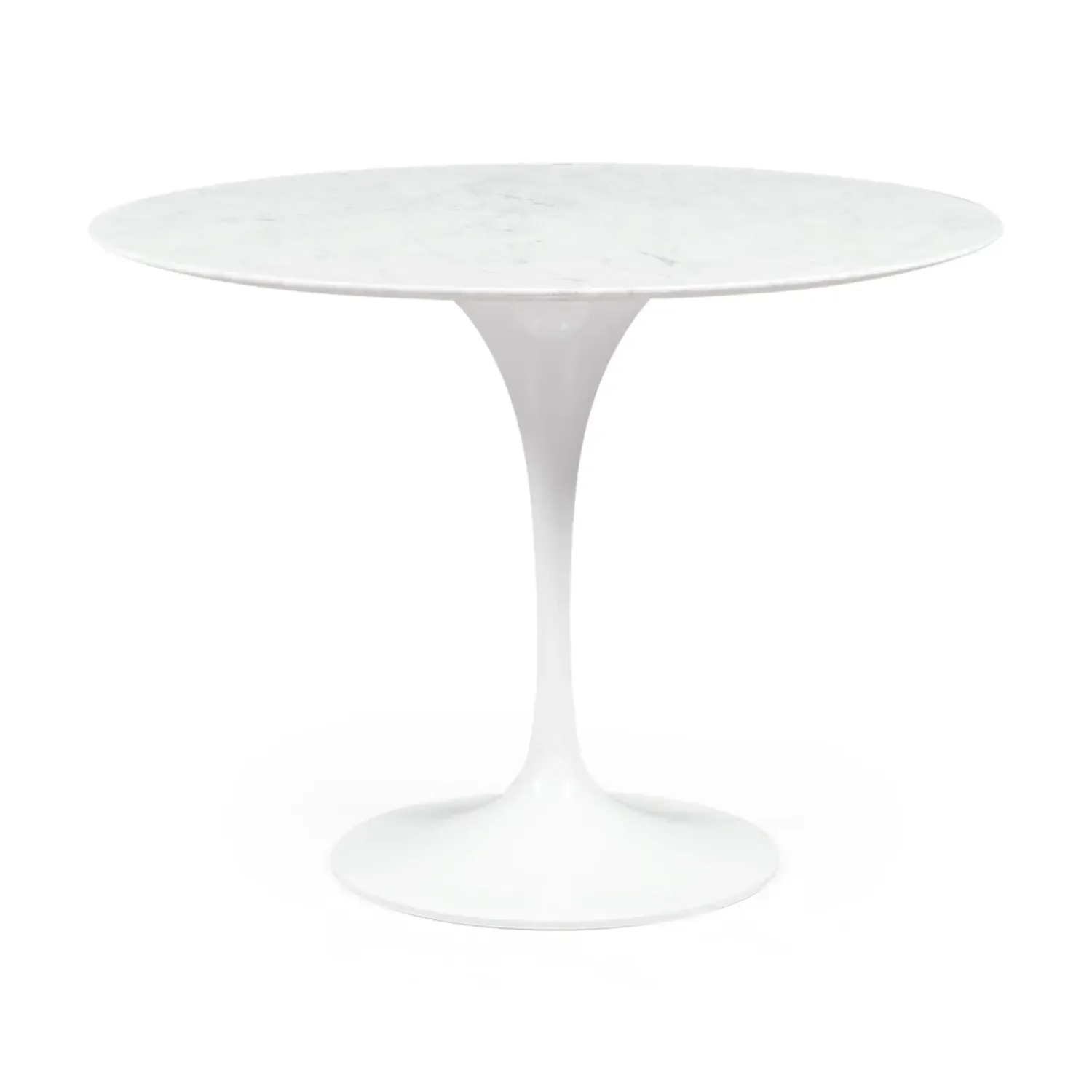 Inspiratie Tulip 100Ø Design Tafel in Carrara Marmer - Meubeldesign