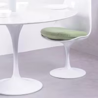 Inspiratie Tulip 100Ø Design Tafel in Carrara Marmer - Meubeldesign