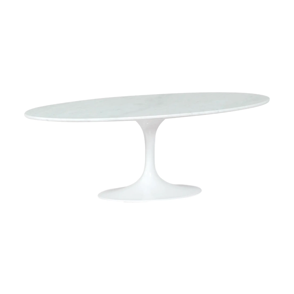Inspiration Tulip Coffee Table i Carrara Marble - Möbeldesign