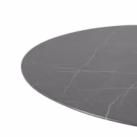 Inspiratie Tulp Eettafel in Marquina Marmer - Design Meubels