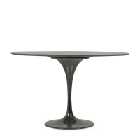 Inspirační tulipánový jídelní stůl v mramoru Marquina - designový nábytek