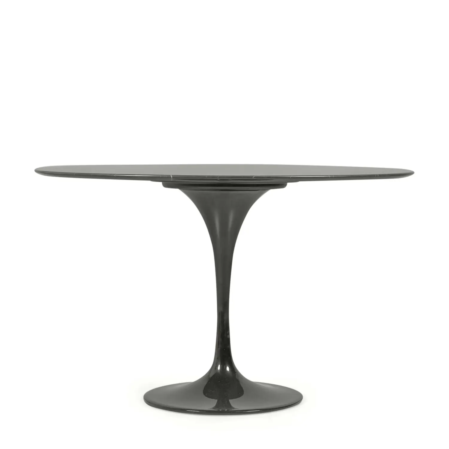 Inspirační tulipánový jídelní stůl v mramoru Marquina - designový nábytek