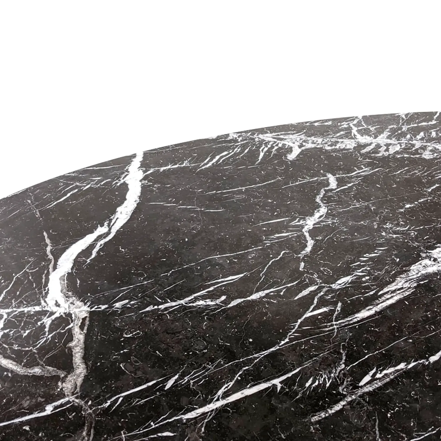 Inspiratie Tulp Eettafel in Marquina Marmer - Design Meubels