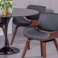 Inspiration Tulip Ruokapöytä Marquina Marmorista - Designhuonekalut