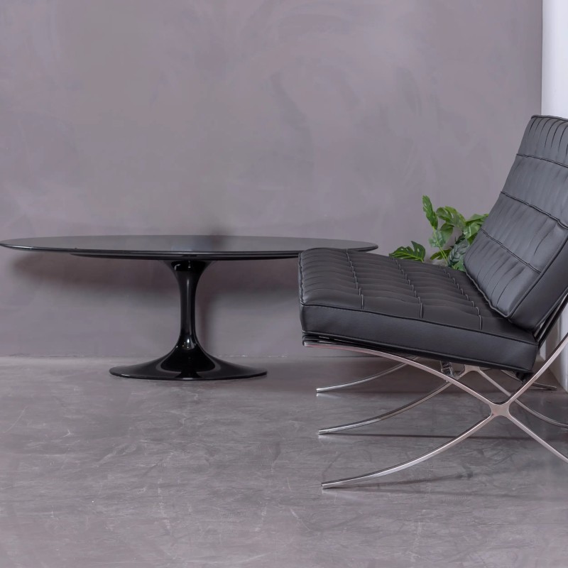 Tavolino Tulip in marmo Marquina- Tavolo in Marmo - Mobilie Design