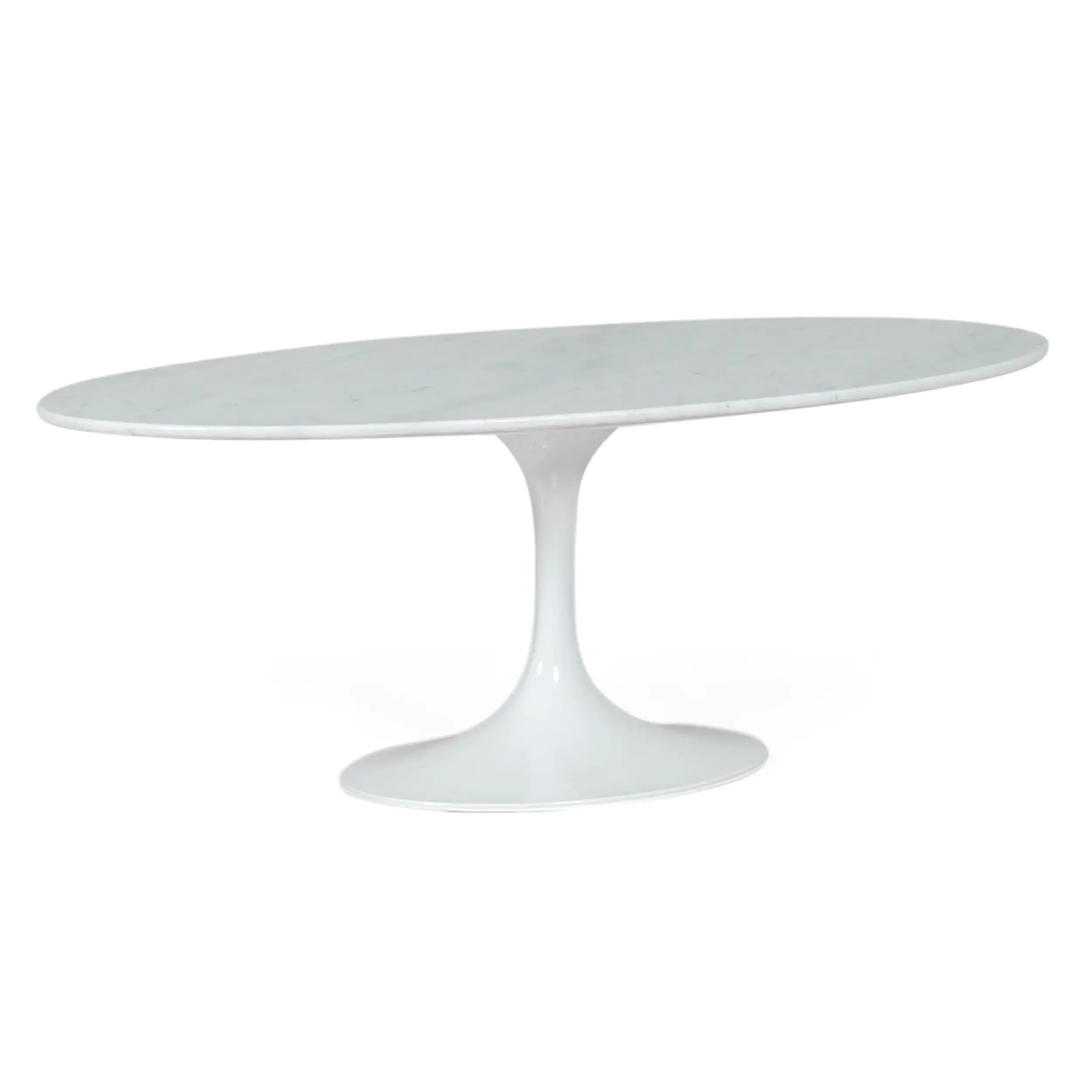 Owalny stół Tulip 199cm Marmur Carrara | Włoska produkcja | Saarinen Design