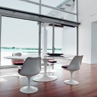 Oválný stůl Tulip 199cm Carrara Marble | Italská výroba | Saarinen Design