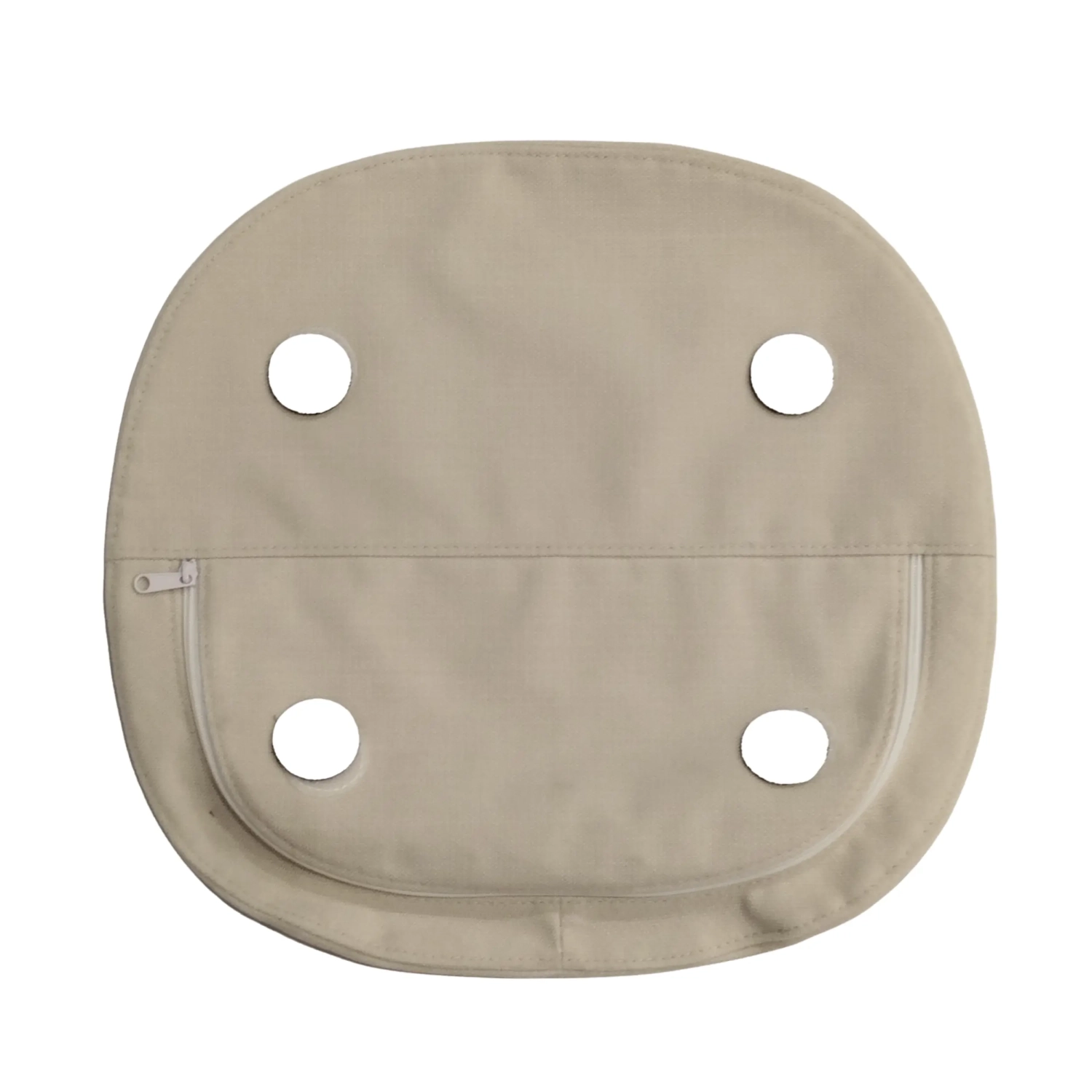Funda Cojín Silla Tulip Arms de Algodón | Repuesto Lavable con Velcros