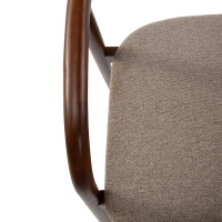 Warsow Nordic Dining Chair in Natural Wood | Elegant & Comfortable Design