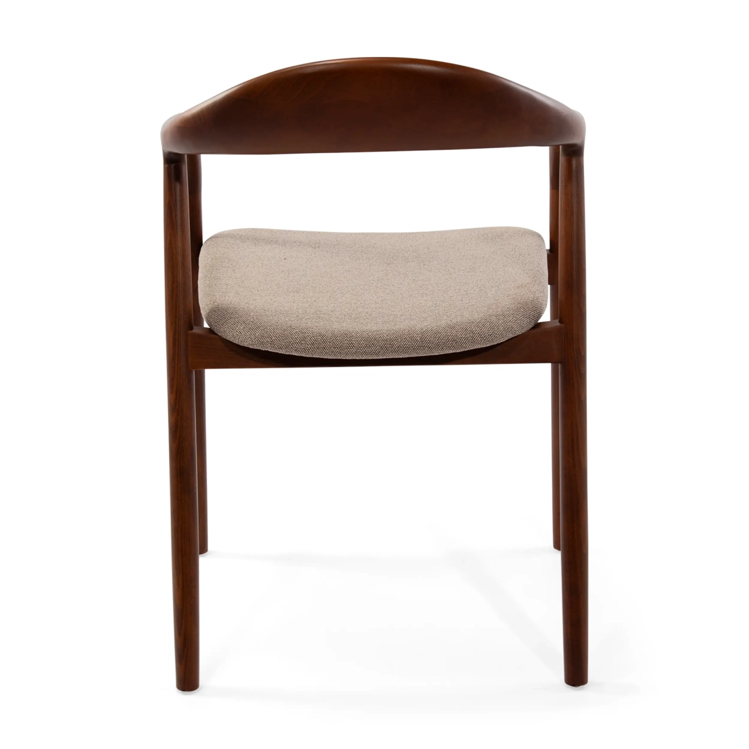 Warsow Nordic Chaise de salle à manger en bois naturel | Design élégant et confortable