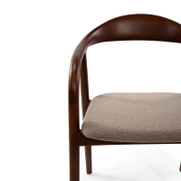 Warsow Nordic Krzesło do jadalni z naturalnego drewna | Elegancki i wygodny design