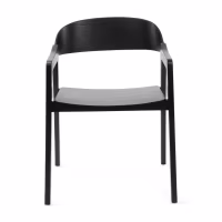 Scandinavische Eiken Stoel met Armen Soho | Scandinavisch Minimalistisch Ontwerp