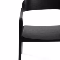 Stuhl aus nordischer Eiche mit Armlehnen Soho | Skandinavisches Minimalistisches Design