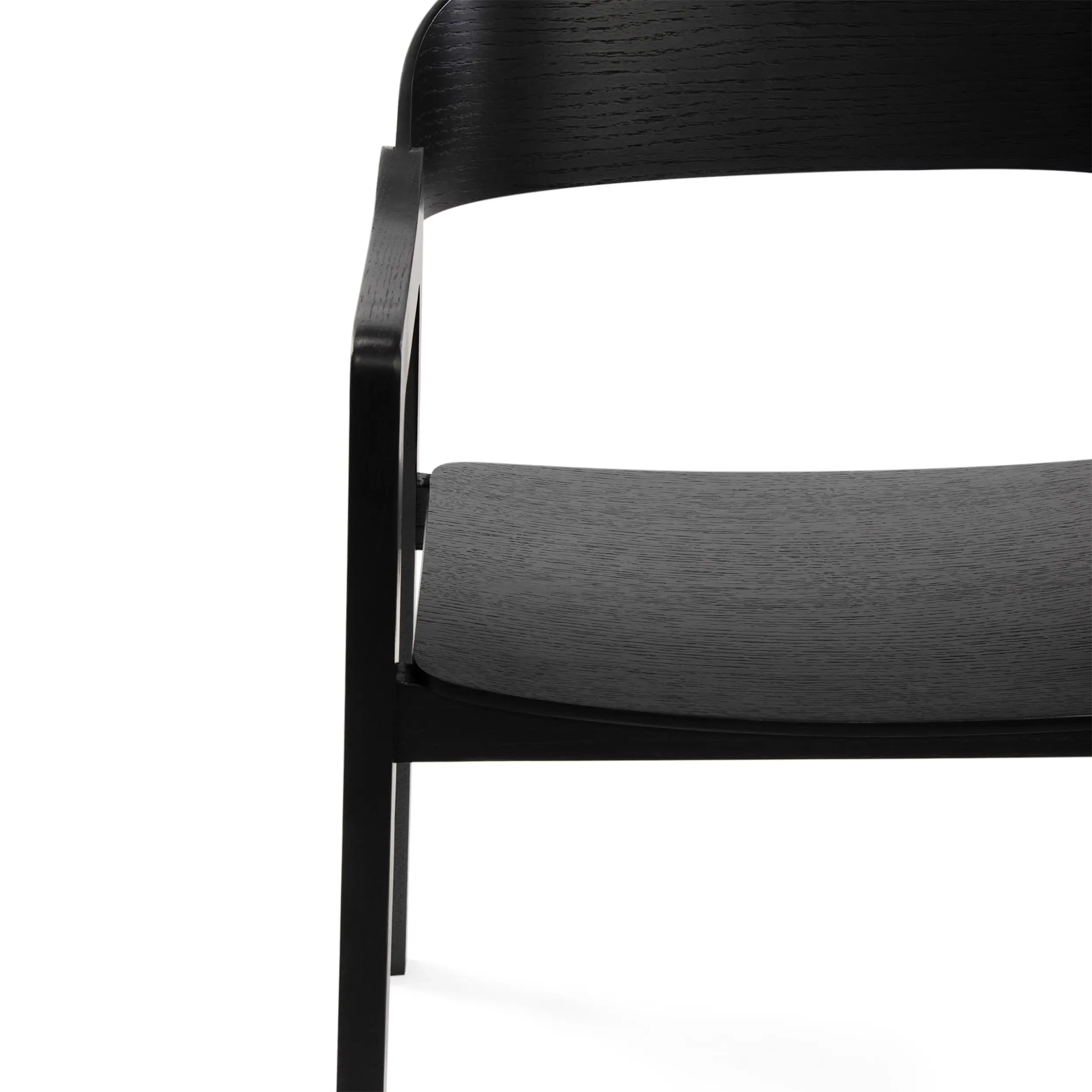 Skandynawskie krzesło dębowe z podłokietnikami Soho | Skandynawski minimalistyczny design