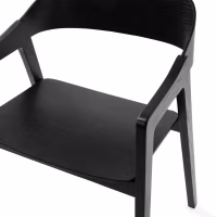 Scandinavische Eiken Stoel met Armen Soho | Scandinavisch Minimalistisch Ontwerp