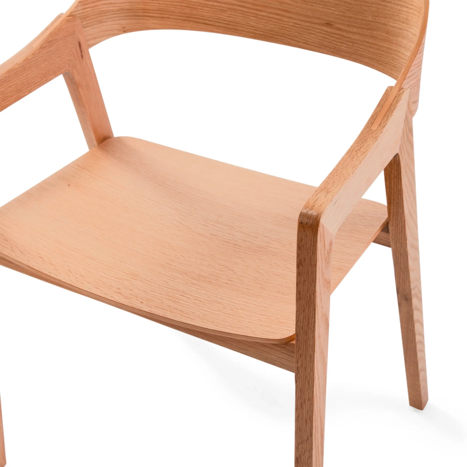 Chaise nordique en chêne avec accoudoirs Soho | Scandinavian Minimalist Design