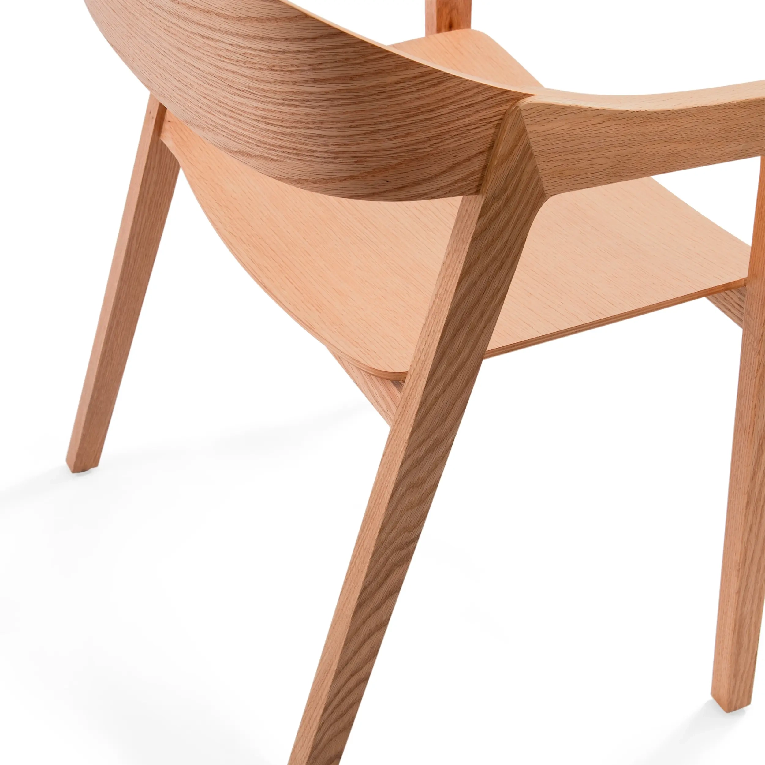 Severská dubová židle s područkami Soho | Skandinávský minimalistický design