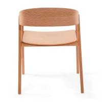 Sedia nordica in rovere con braccioli Soho | Design minimalista scandinavo