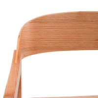 Nordic Oak Oak Chair with Arms Soho | Scandinavian Minimalist Design