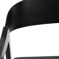 Skandynawskie krzesło dębowe z podłokietnikami Soho | Skandynawski minimalistyczny design