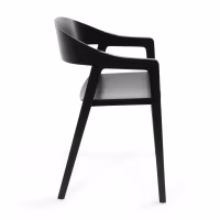 Scandinavische Eiken Stoel met Armen Soho | Scandinavisch Minimalistisch Ontwerp