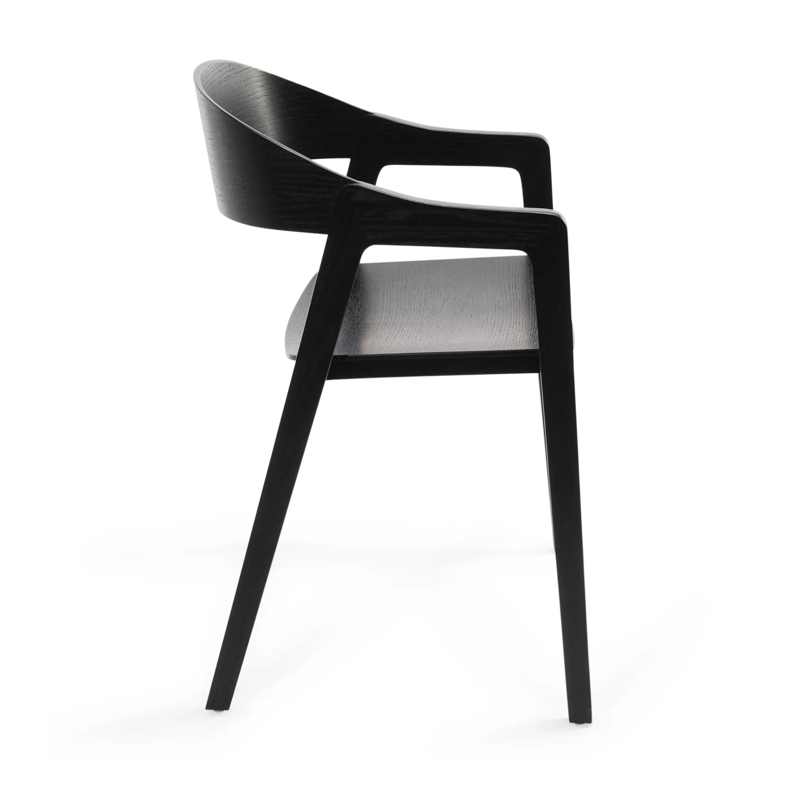 Skandynawskie krzesło dębowe z podłokietnikami Soho | Skandynawski minimalistyczny design