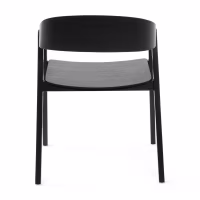 Scandinavische Eiken Stoel met Armen Soho | Scandinavisch Minimalistisch Ontwerp