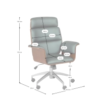 Krzesło biurowe Nordic Executive - Krzesła biurowe - Mobelarium