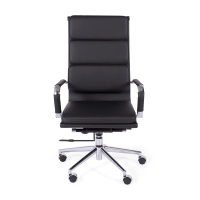 Moderne bureaustoel bekleed met kunstleer | Comfort en professionele stijl