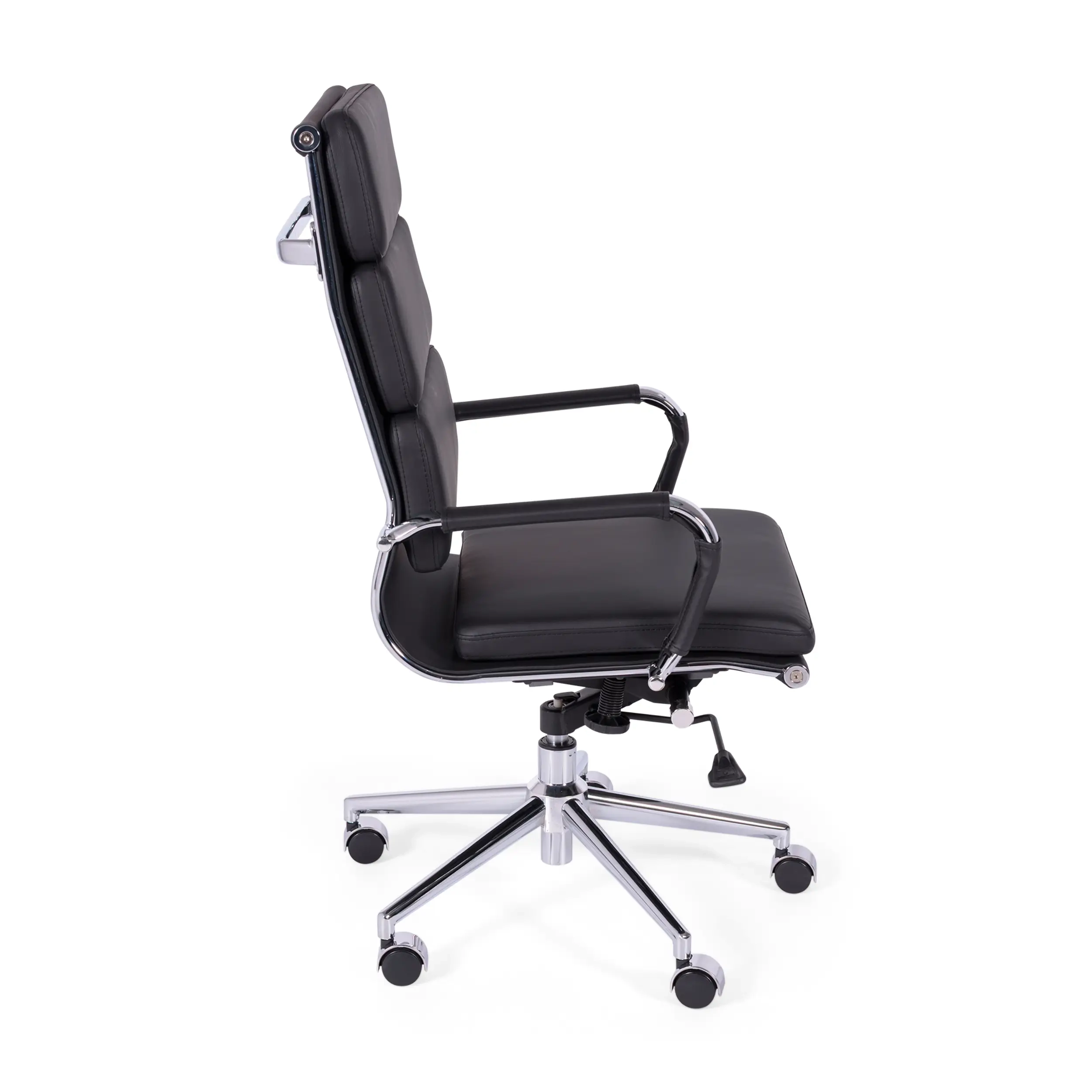 Moderne bureaustoel bekleed met kunstleer | Comfort en professionele stijl