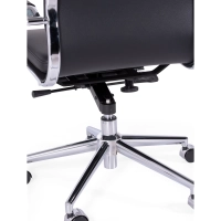 Moderne bureaustoel bekleed met kunstleer | Comfort en professionele stijl