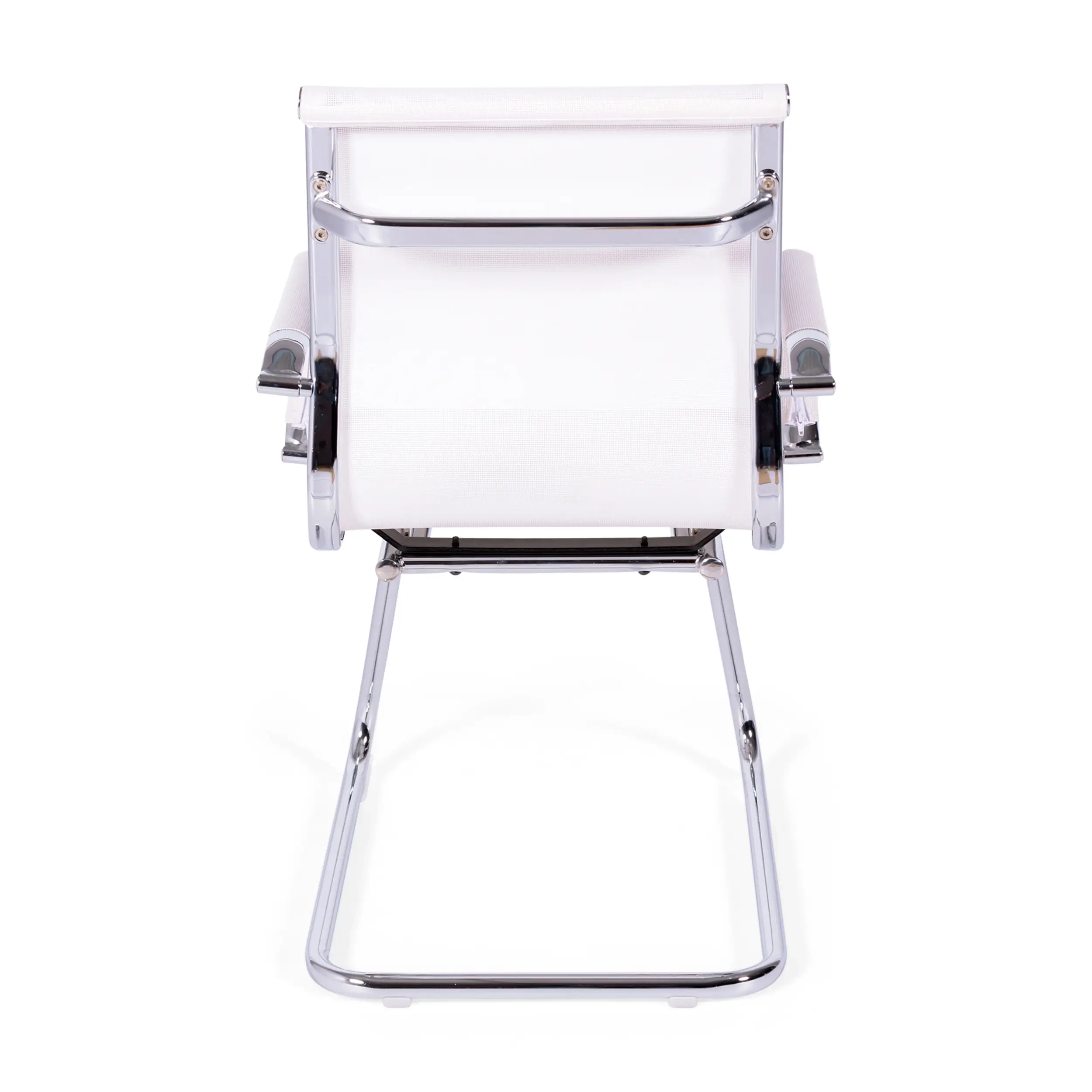 Stoel Mesh Lowback Fixed Edition | Ademende, moderne vergaderstoel