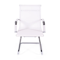 Stoel Mesh Lowback Fixed Edition | Ademende, moderne vergaderstoel