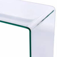 Nachtkastje Ice Console : 12 mm helder gehard glas