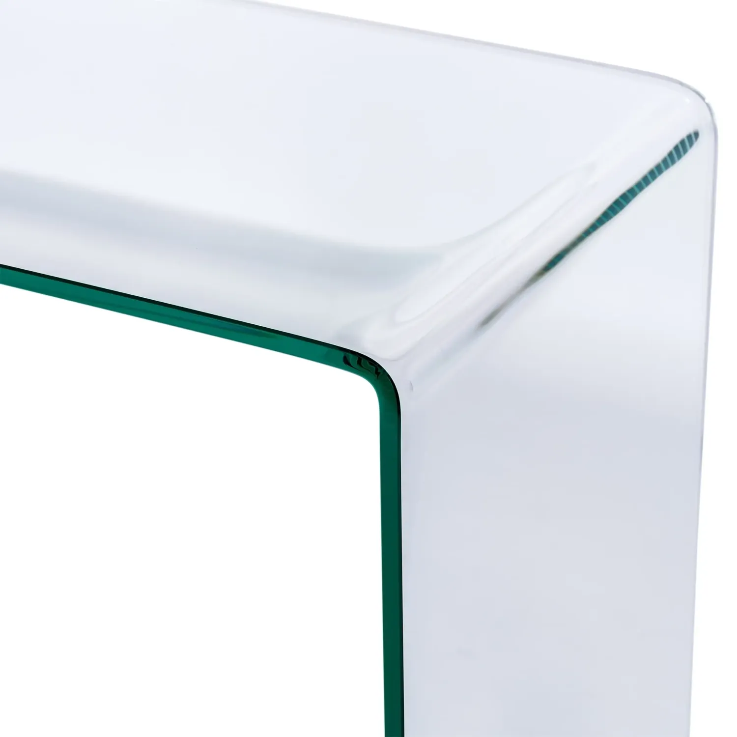 Nachtkastje Ice Console : 12 mm helder gehard glas