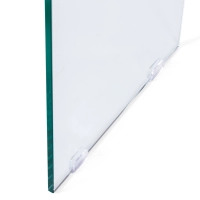 Konsolbord Ice Console : 12 mm klart härdat glas