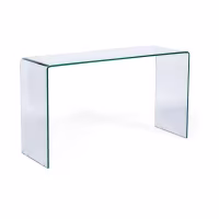 Nachtkastje Ice Console : 12 mm helder gehard glas