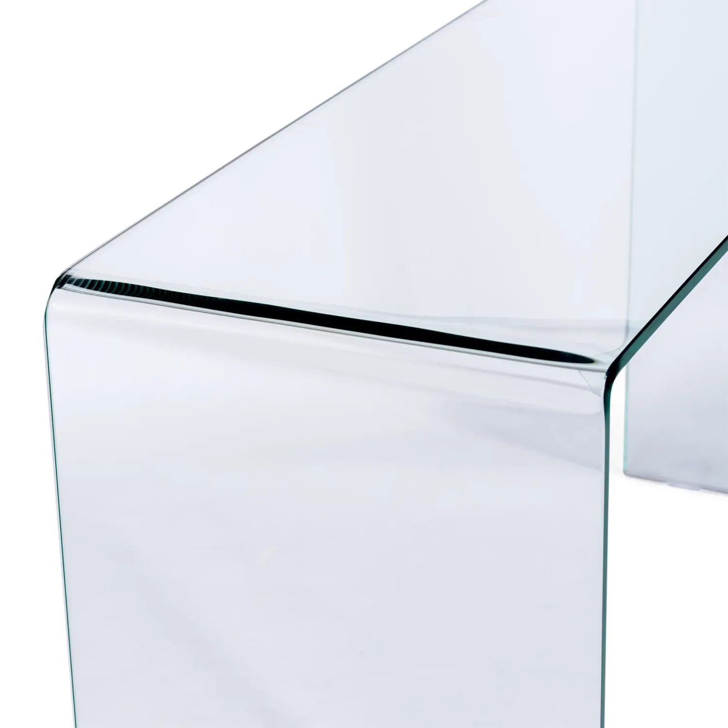 Nachtkastje Ice Console : 12 mm helder gehard glas