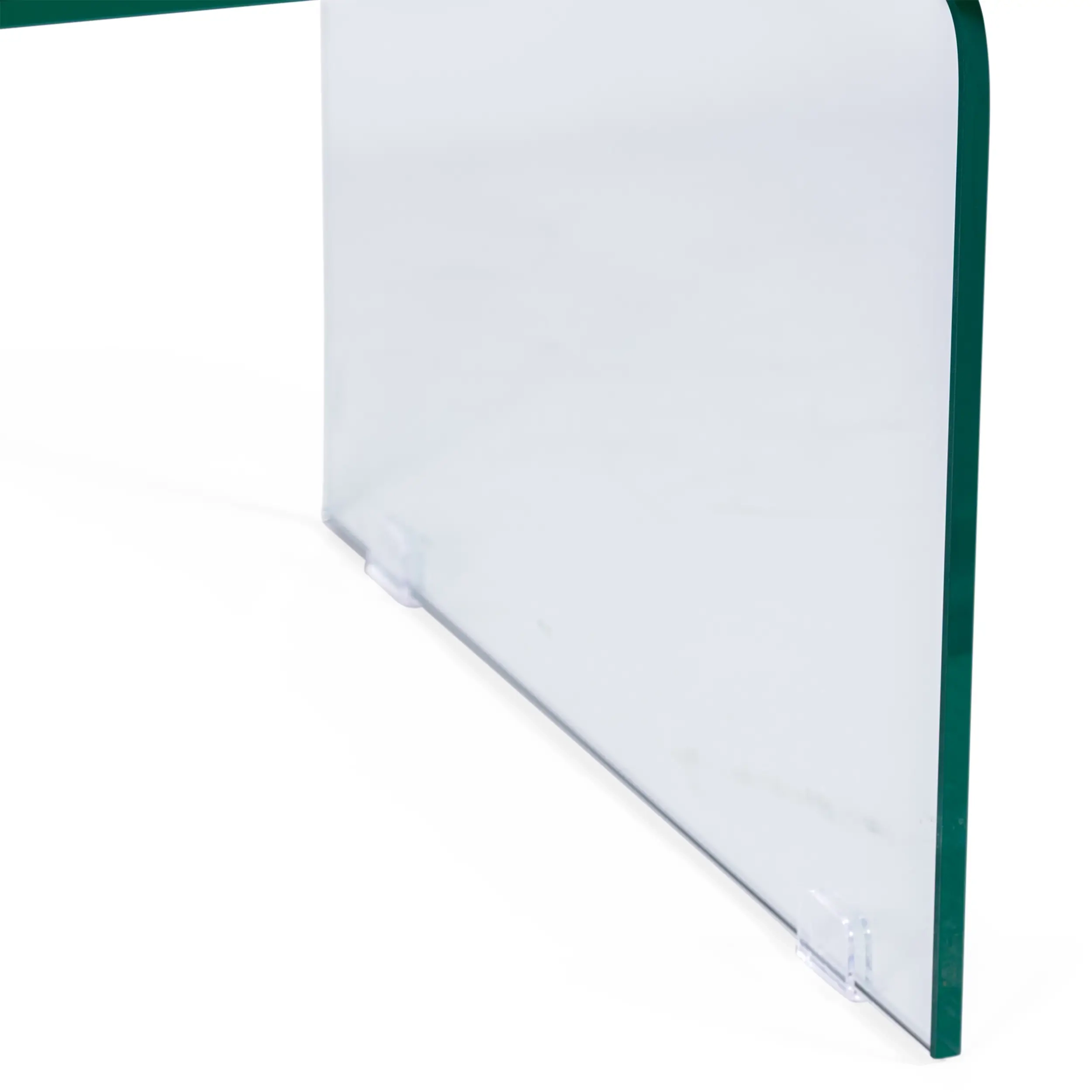 Stolik kawowy Coffee Ice: przezroczyste szkło hartowane 12 mm