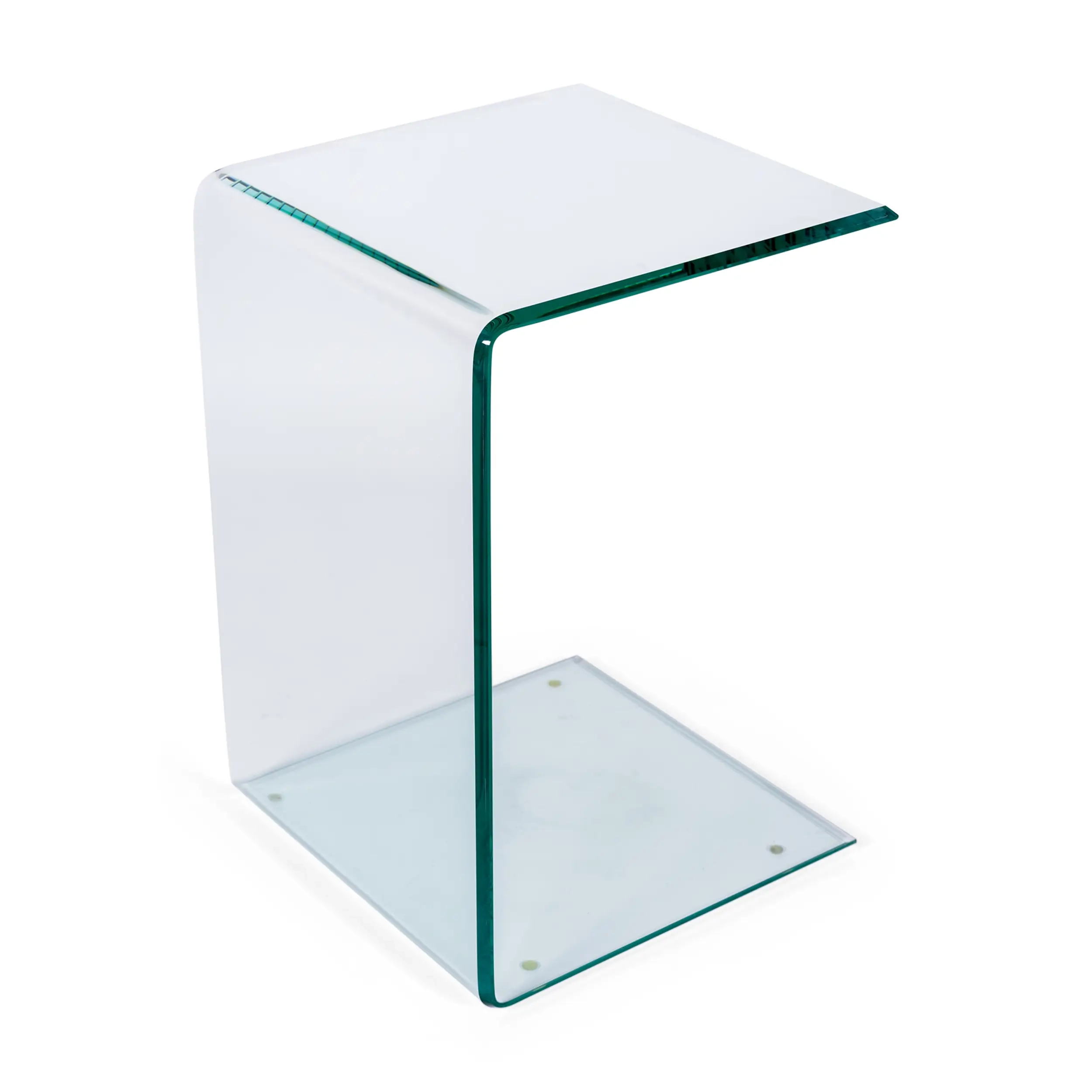 Ice Side Table | Beistelltisch und Couchtisch aus gehärtetem Glas