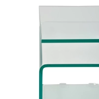 Winter Side Table | Beistelltisch und Couchtisch aus gehärtetem Glas