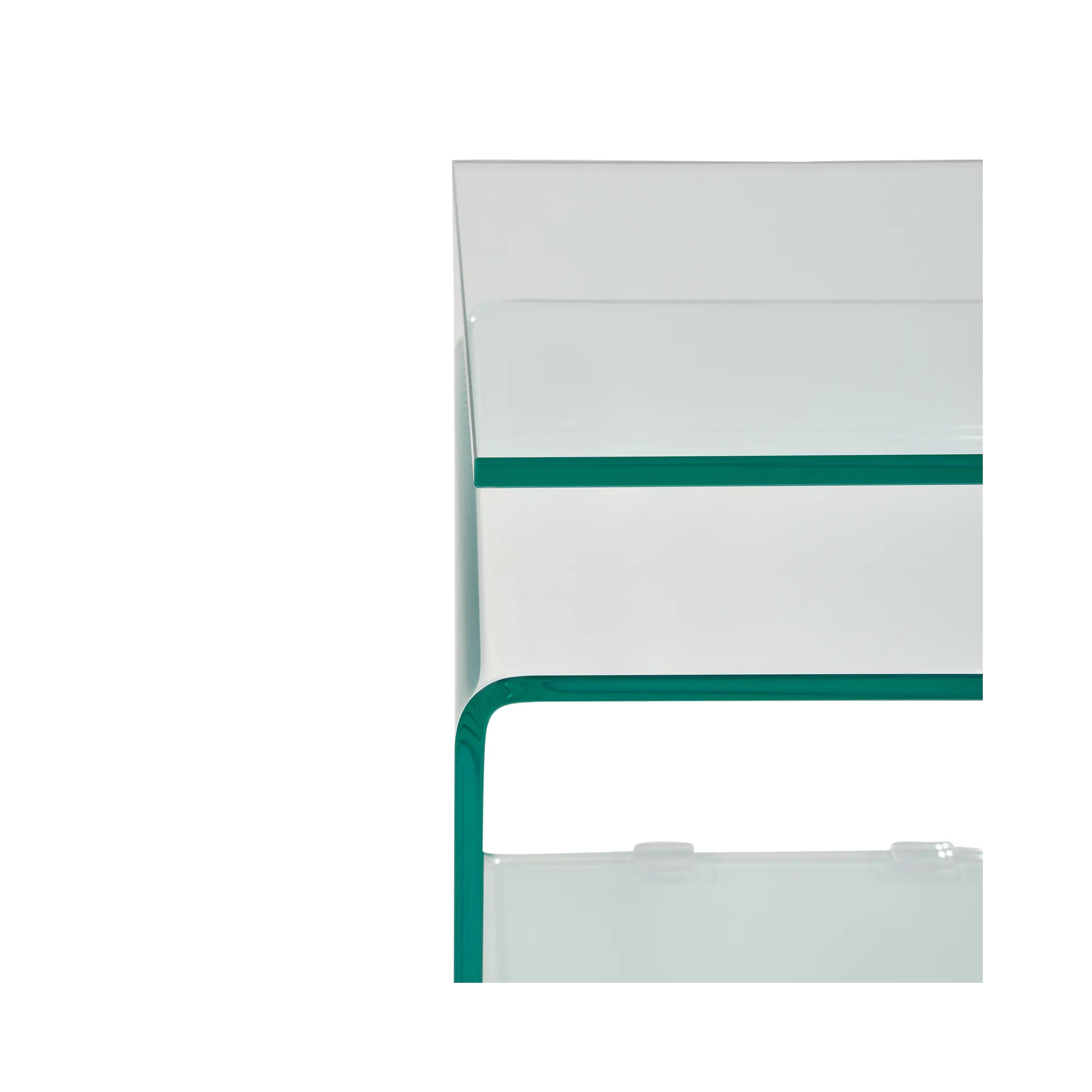 Winter Side Table | Beistelltisch und Couchtisch aus gehärtetem Glas