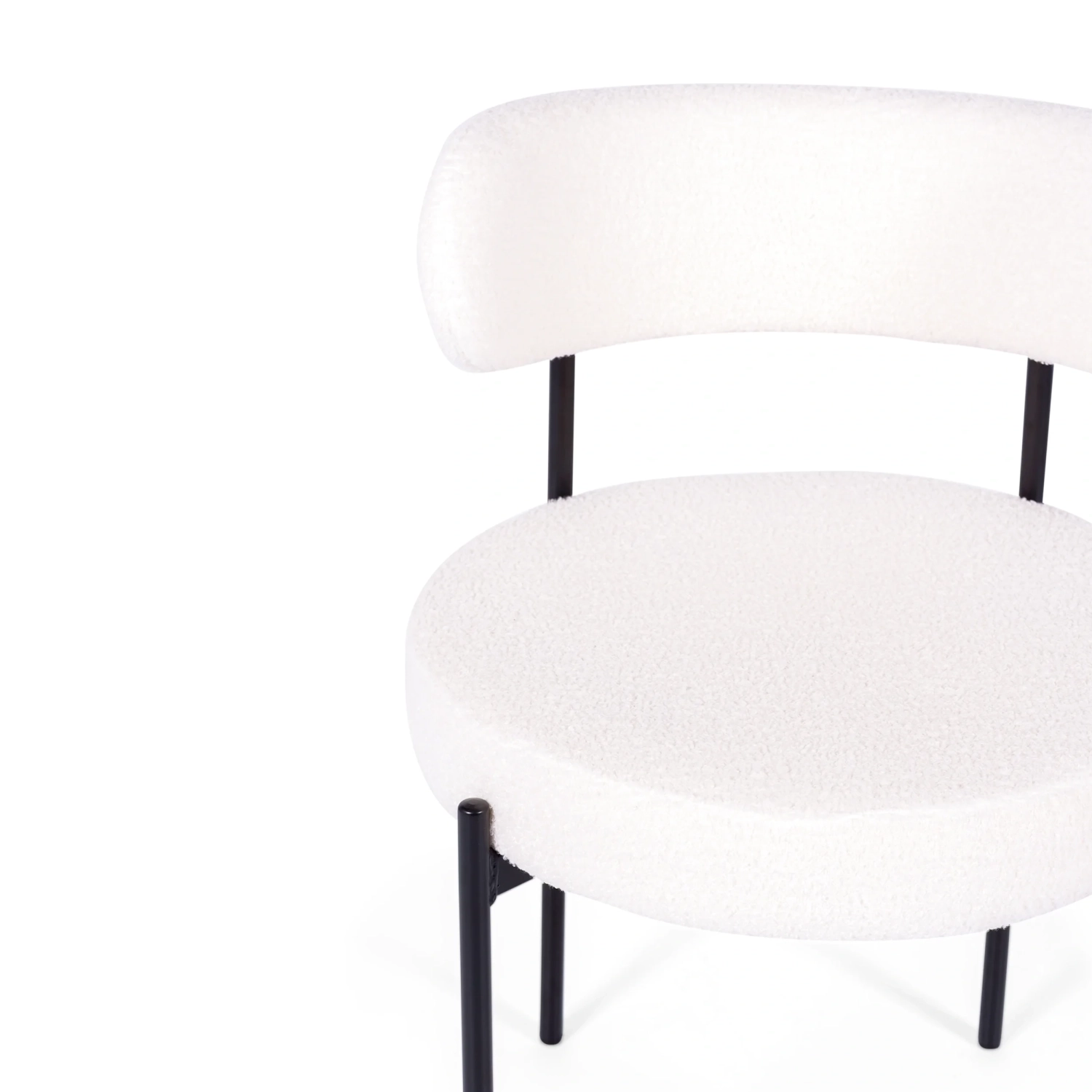Silla Lenin tapizada en terciopelo – diseño elegante y moderno 🪑