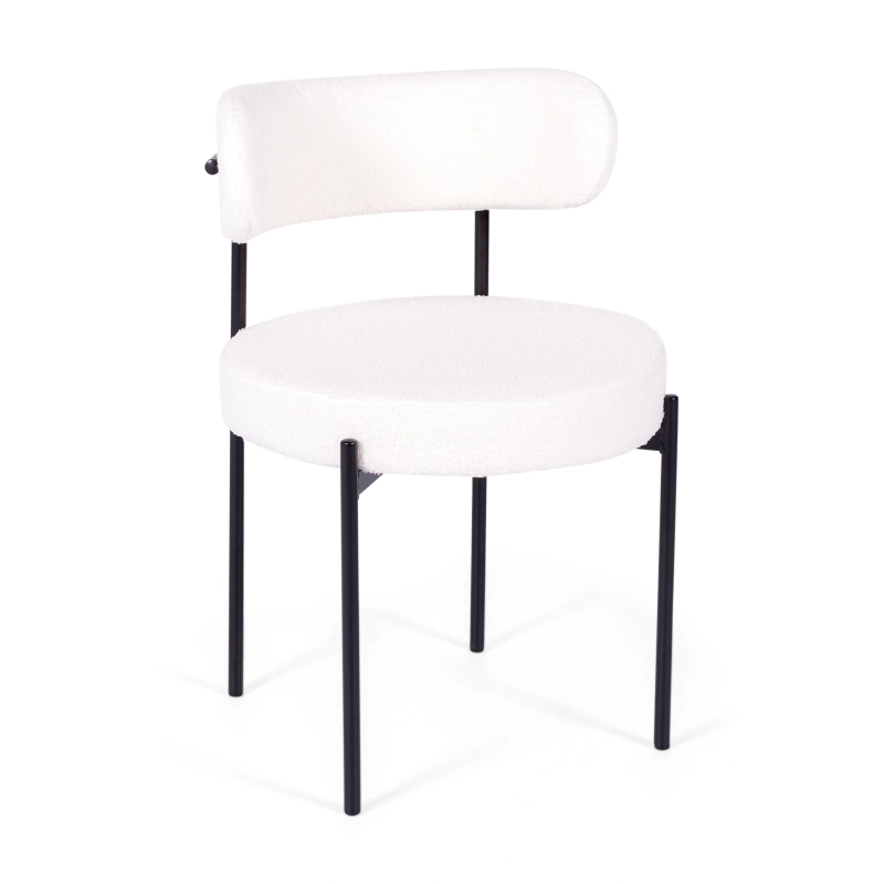 Cadeira Lenine estofada em veludo - design elegante e moderno 🪑