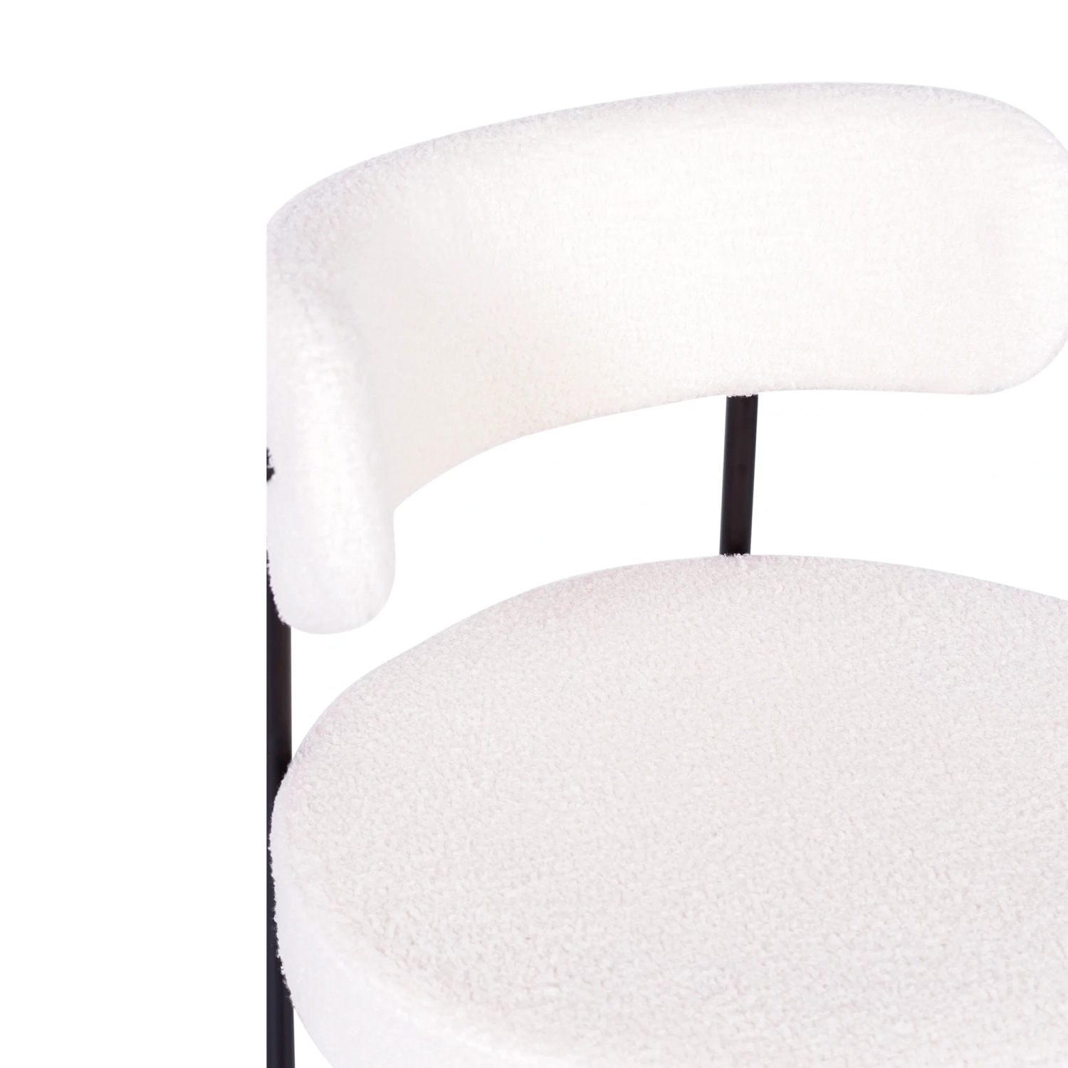 Cadeira Lenine estofada em veludo - design elegante e moderno 🪑